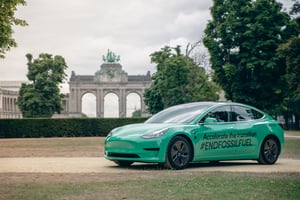 BE - Model 3 - MisterGreen - no licence plate